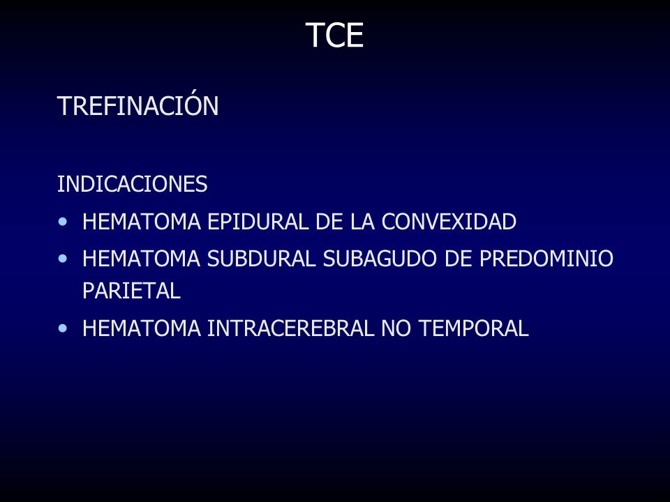 tecnica quirurgica de drenaje de hematoma subdural tecnica quirurgica de drenaje de hematoma subdural